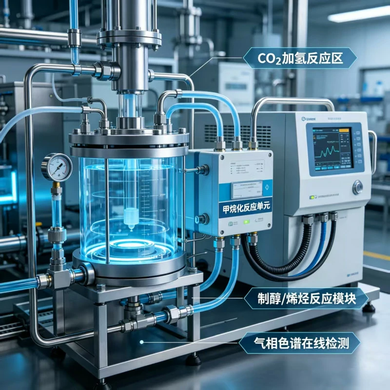CO₂资源化催化评价装置